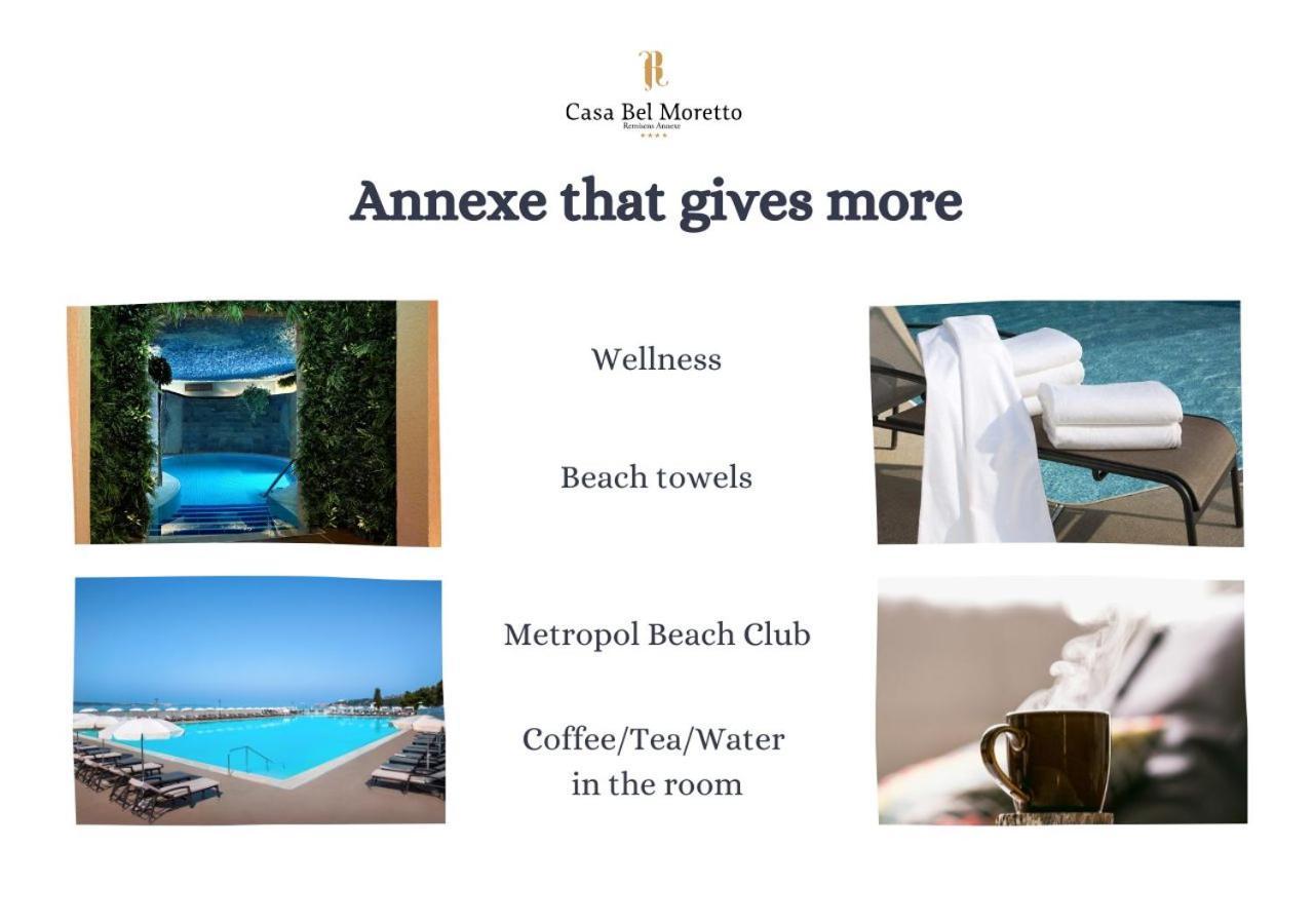 Remisens Bel Moretto - Hotel Metropol Annexe Portoroz Bagian luar foto